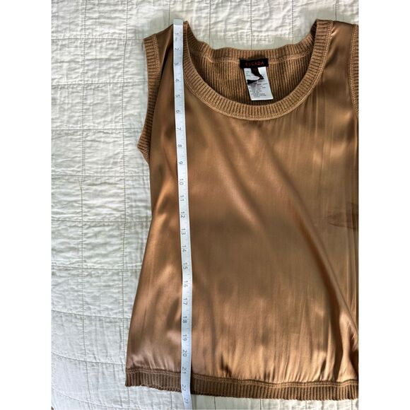 Escada Y2K Wool Cashmere Silk‎  Tank Top Shirt 34 Small Vtg Goddess Core - Picture 9 of 9